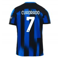 Camisa de Futebol Inter Milan Juan Cuadrado #7 Equipamento Principal 2023-24 Manga Curta